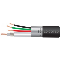 CCTV CABLE 3+1 OUTDOOR PER MTR